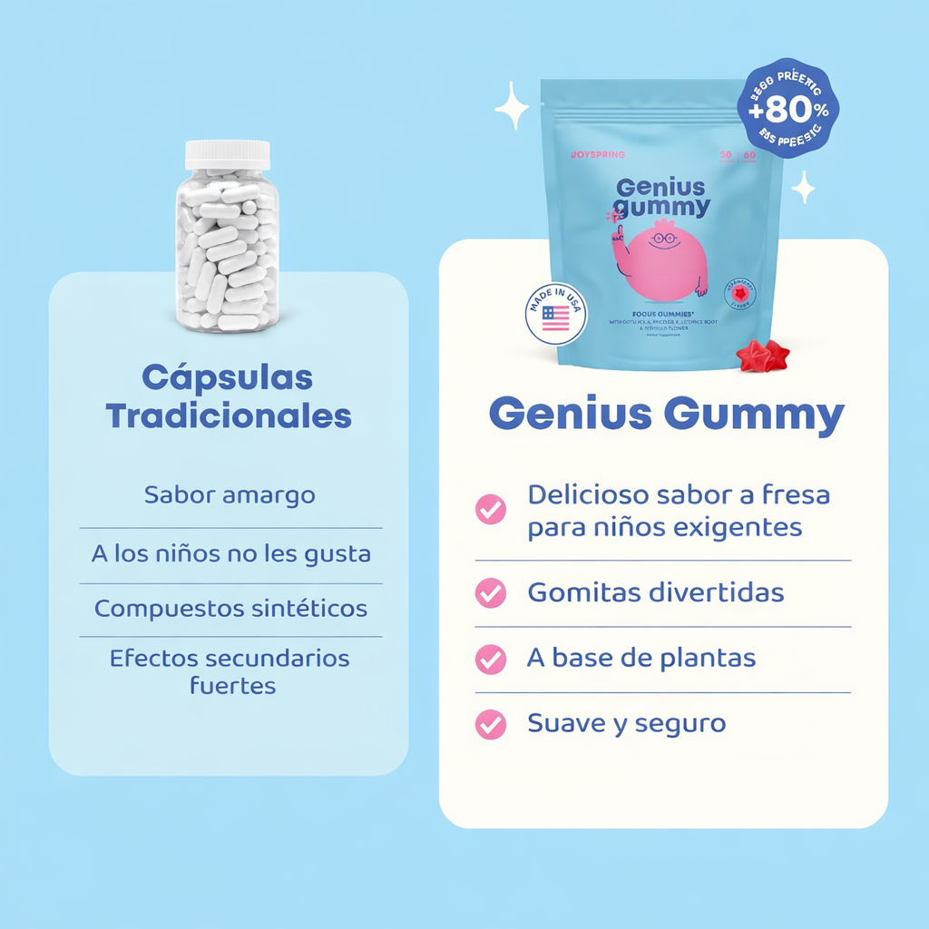 Genius Gummy beneficio 3