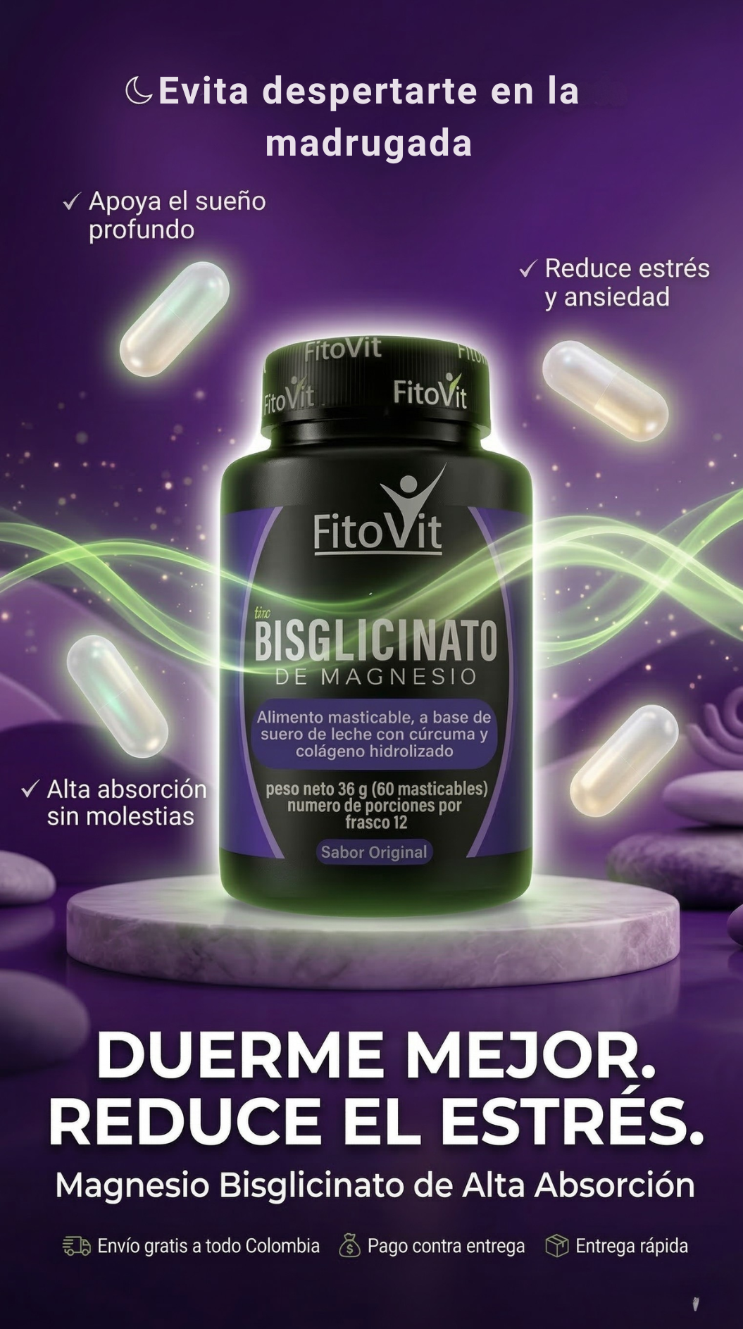 Bisglicinato Magnesio
